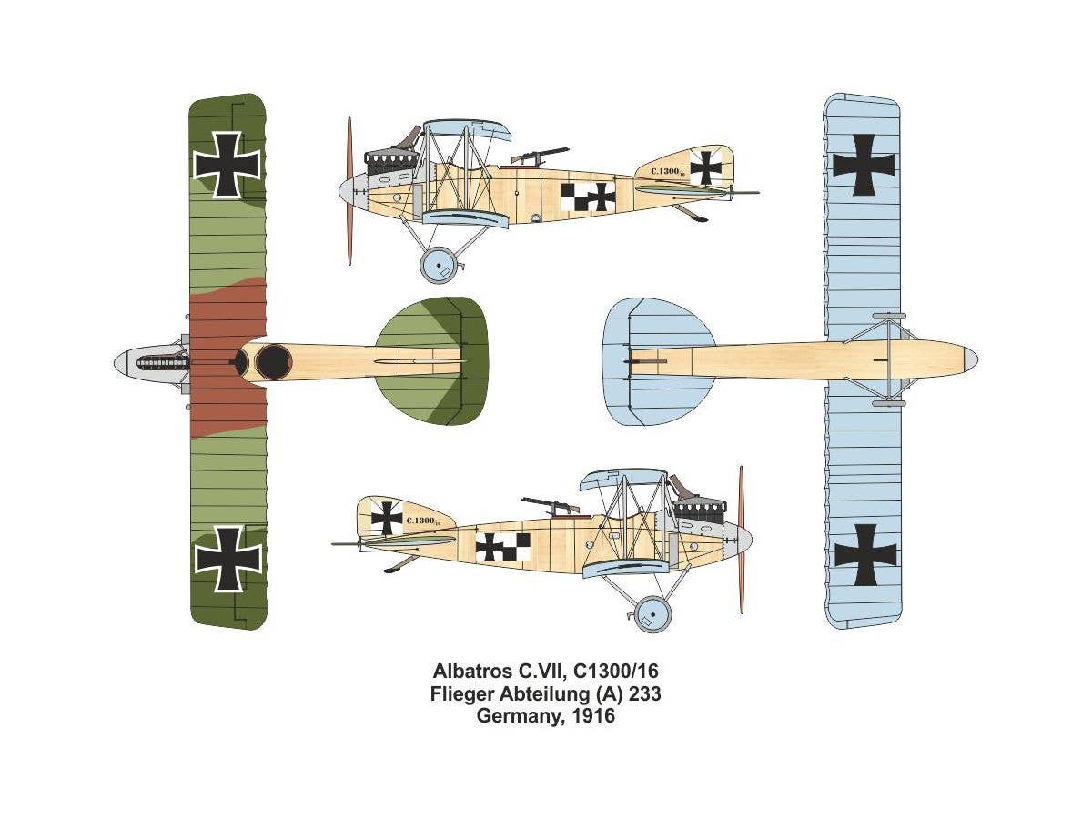 Valom 1/144 Albatros C.VII (double set) | 8594054294260