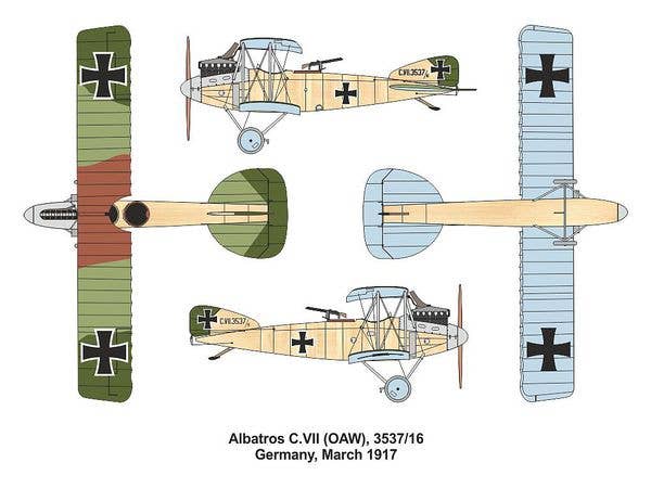 Valom 1/144 Albatros C.VII (double set) | 8594054294260