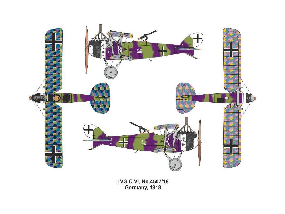 Valom 1/144 LVG C.VI (double set) | 8594054294284