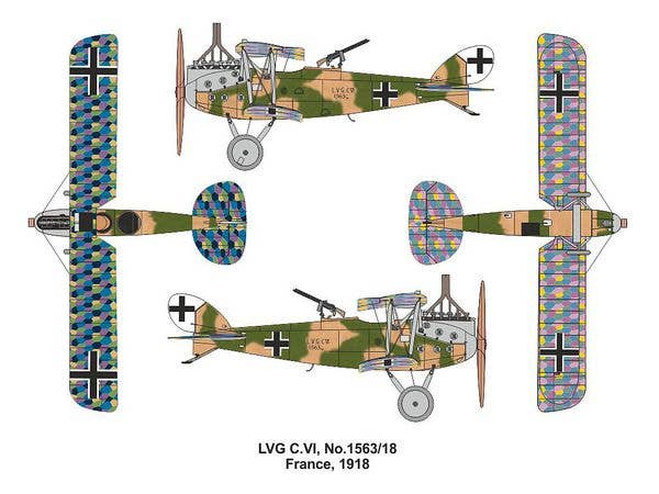 Valom 1/144 LVG C.VI (double set) | 8594054294284