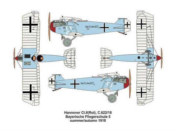 Valom 1/144 Hannover Cl.II (double set) | 8594054294291