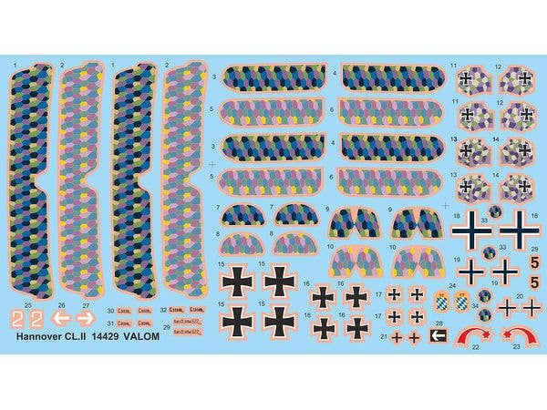 Valom 1/144 Hannover Cl.II (double set) | 8594054294291