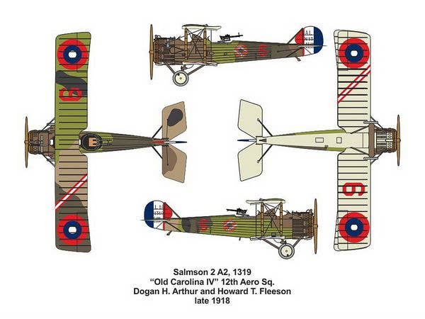 Valom 1/144 Salmson 2 A2 (double set) | 8594054294307