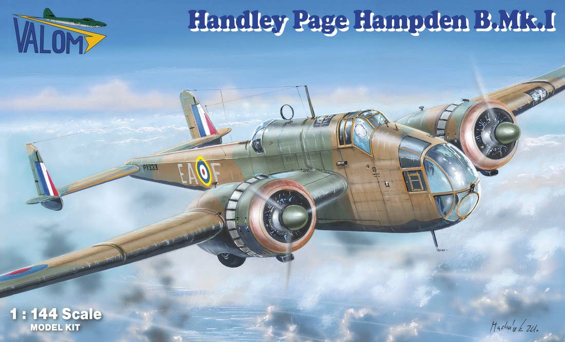 Valom 1/144 Handley Page Hampden B.Mk.I | 8594054294314