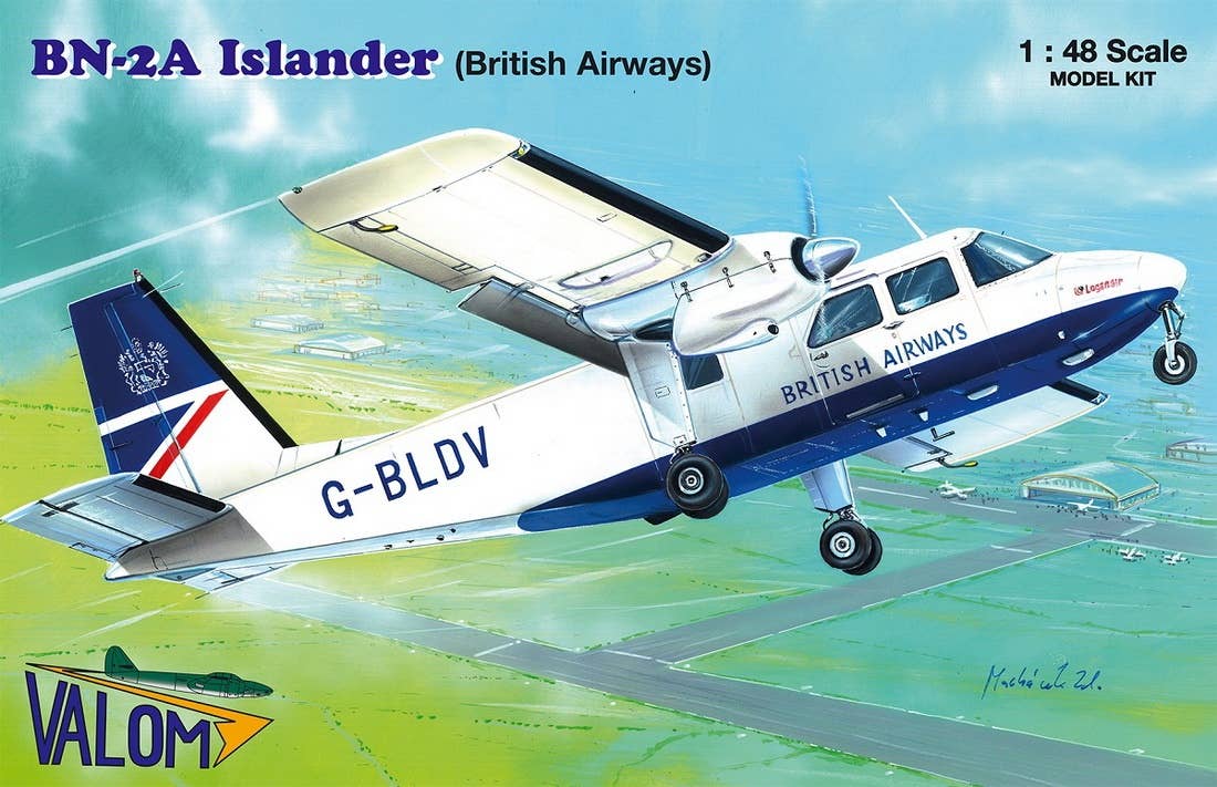 Valom 1/48 Britten-Norman BN-2A Islander (British Airways) | 8594054298107