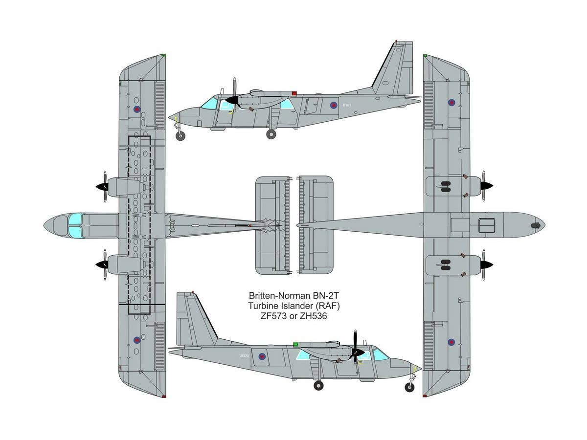 Valom 1/48 Britten-Norman BN-2T Turbine Islander (RAF) | 8594054298121