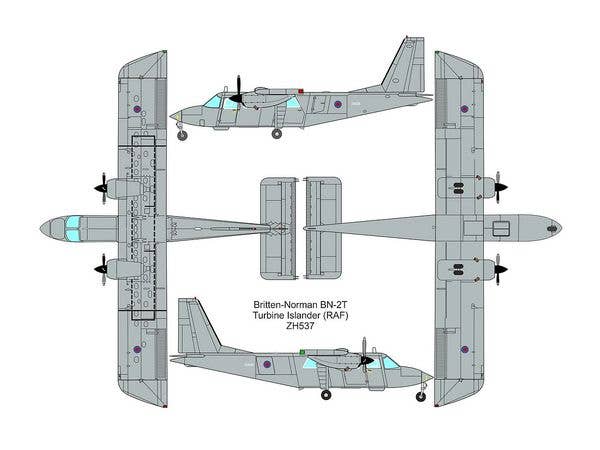 Valom 1/48 Britten-Norman BN-2T Turbine Islander (RAF) | 8594054298121