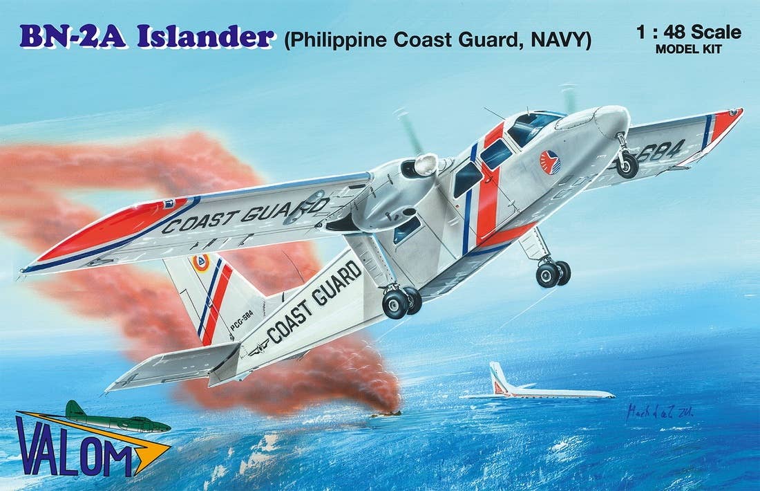 Valom 1/48 Britten-Norman BN-2A Islander (Philippine CG.NAVY) | 8594054298145
