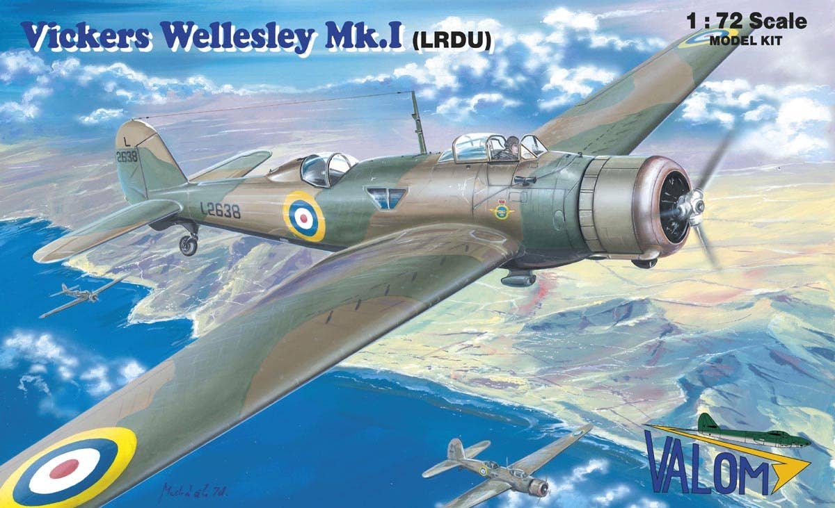 Valom 1/72 Vickers Wellesley Mk.I (LRDU) | 8594054290774