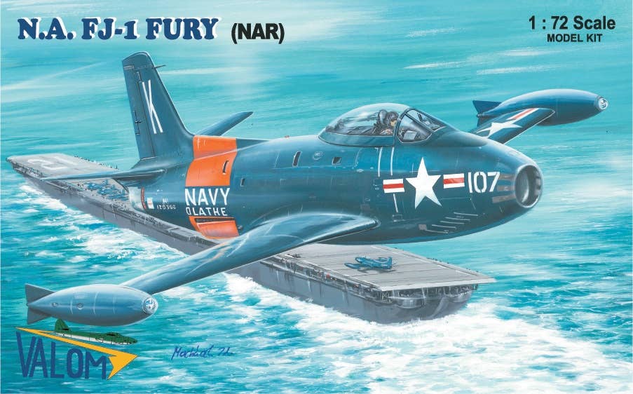Valom 1/72 N.A. FJ-1 Fury (NAR) | 8594054290859