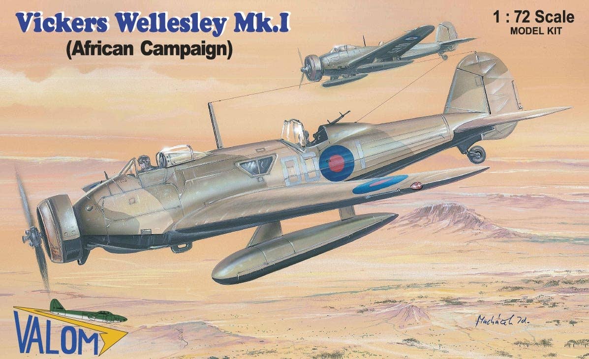 Valom 1/72 Vickers Wellesley Mk.I (African campaign) | 8594054290903