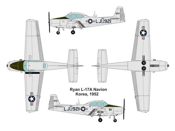 Valom 1/72 Ryan L-17 A/B Navion (US NAVY) | 8594054291054