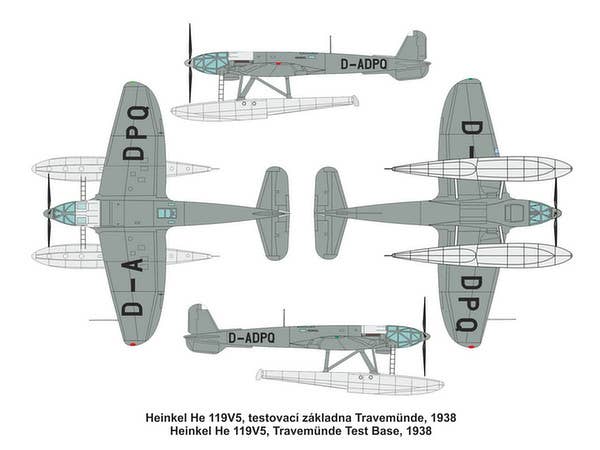 Valom 1/72 Heinkel He 119V5 | 8594054291115