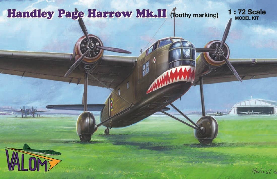 Valom 1/72 Handley Page Harrow Mk.II (Toothy marking) | 8594054291160