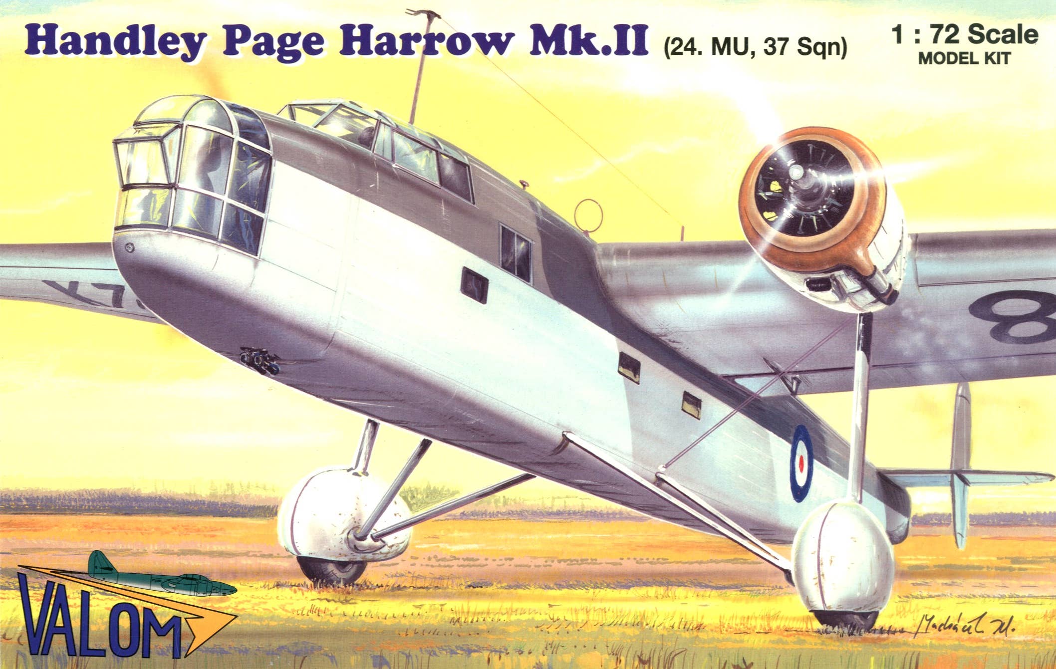 Valom 1/72 Handley Page Harrow Mk.II (24. Maint unit) | 8594054291184