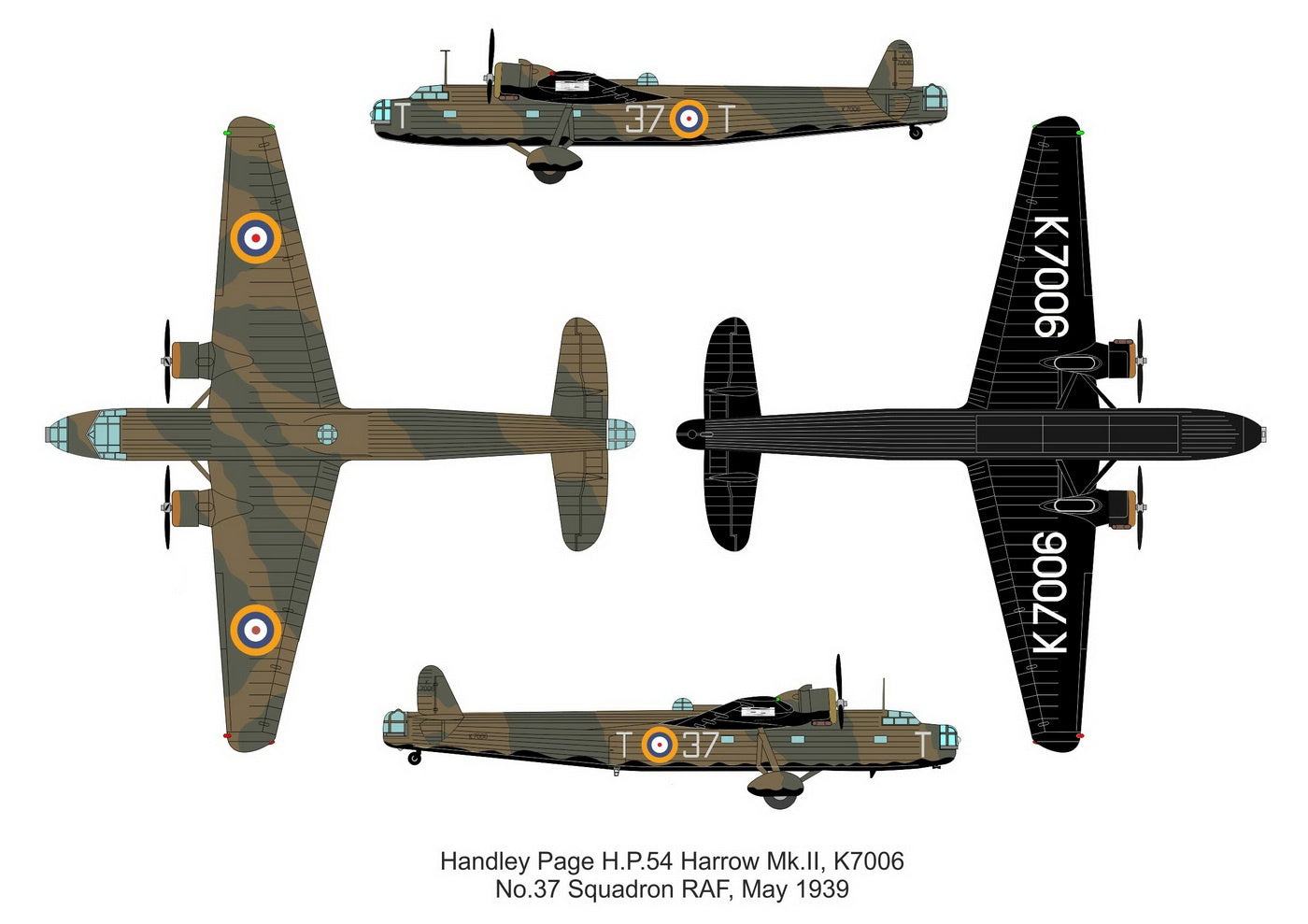 Valom 1/72 Handley Page Harrow Mk.II (24. Maint unit)