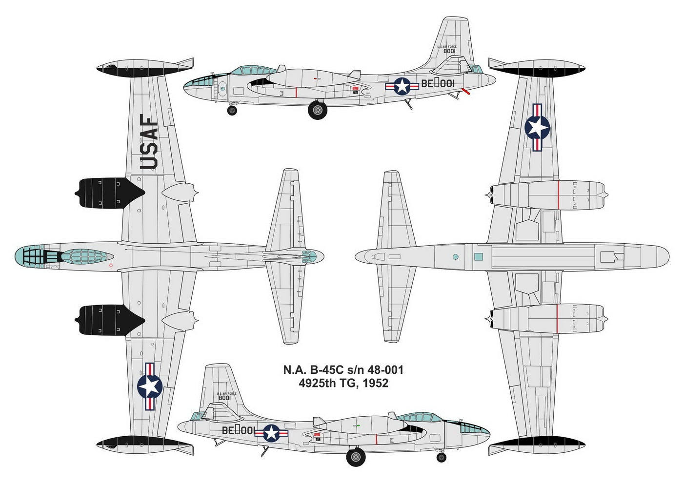 Valom 1/72 N.A.B-45C Tornado