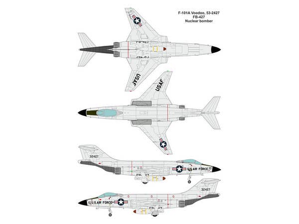 Valom 1/72 F-101A Voodoo (Nuclear bomber) | 8594054291245