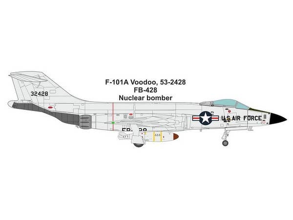 Valom 1/72 F-101A Voodoo (Nuclear bomber) | 8594054291245
