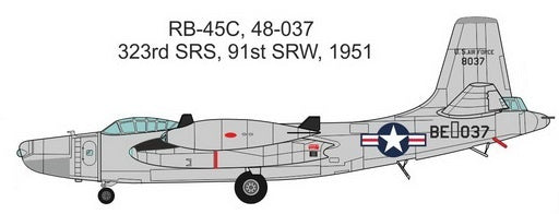 Valom 1/72 N.A. RB-45C Tornado (Korean War)