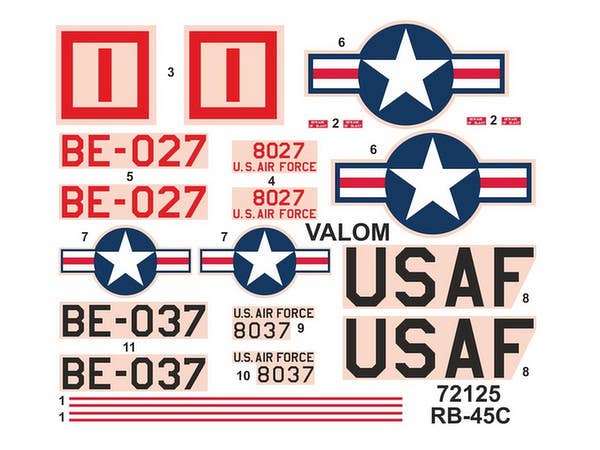Valom 1/72 N.A. RB-45C Tornado (Korean War) | 8594054291252