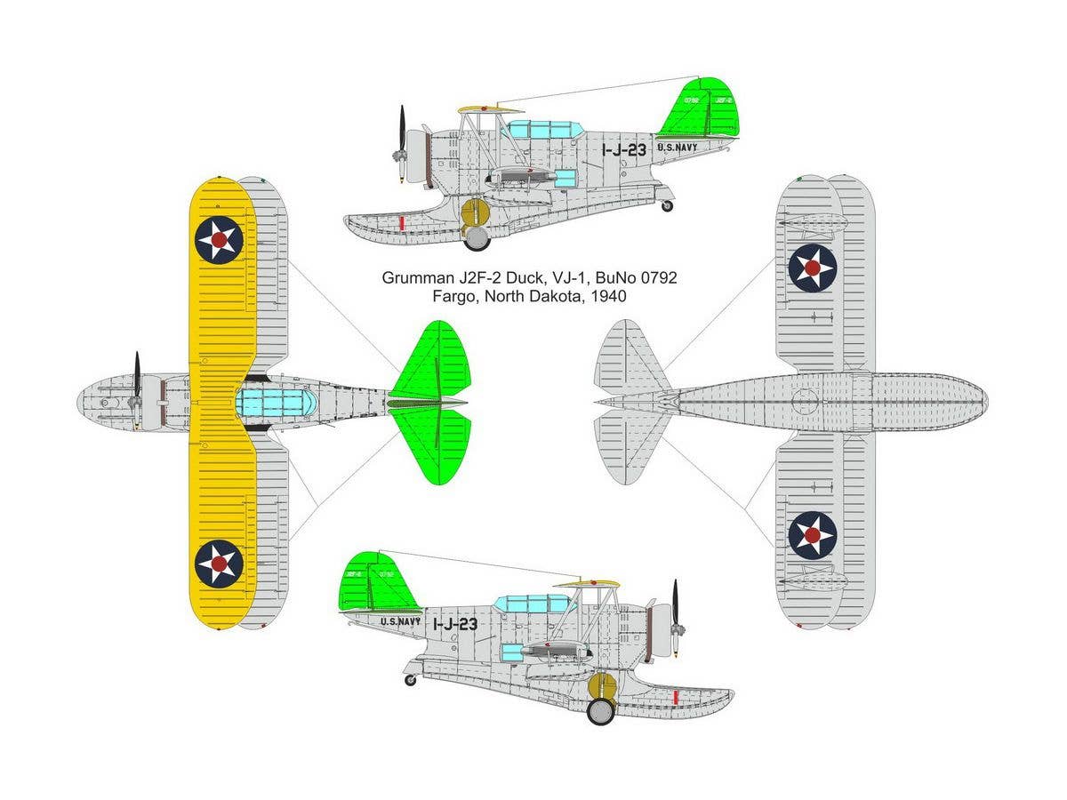 Valom 1/72 Grumman J2F-2/J2F-2A Duck | 8594054291269