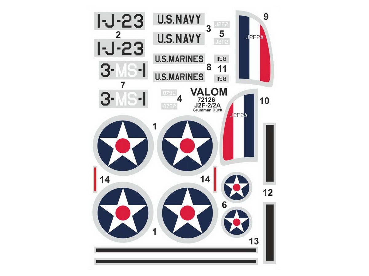 Valom 1/72 Grumman J2F-2/J2F-2A Duck | 8594054291269