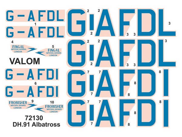 Valom 1/72 DH.91 Albatross (Imperial Airways) | 8594054291306