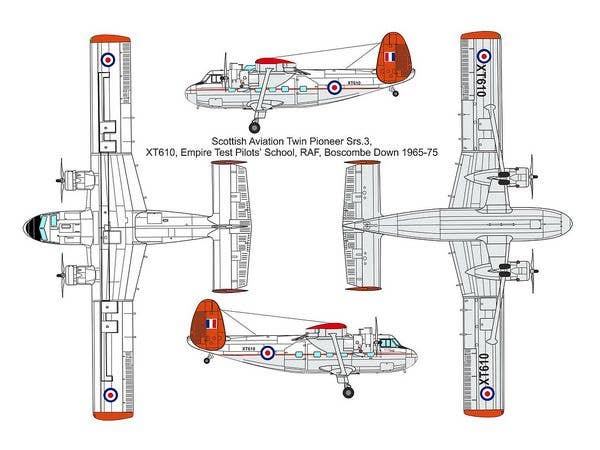 Valom 1/72 Scottish Aviation Twin Pioneer CC.Mk.I (RAF) | 8594054291368