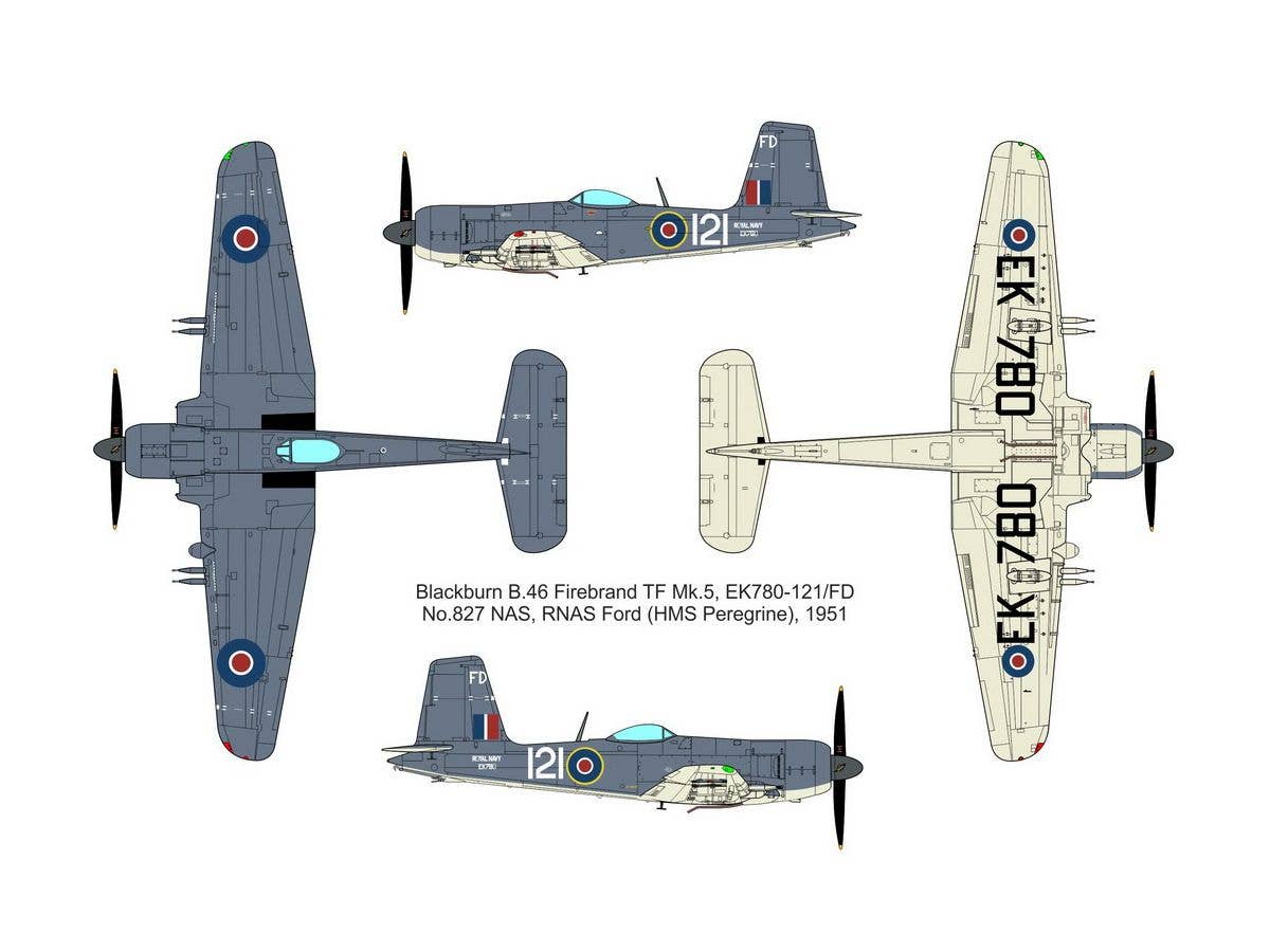 Valom 1/72 Blackburn Firebrand TF.Mk.5 | 8594054291399