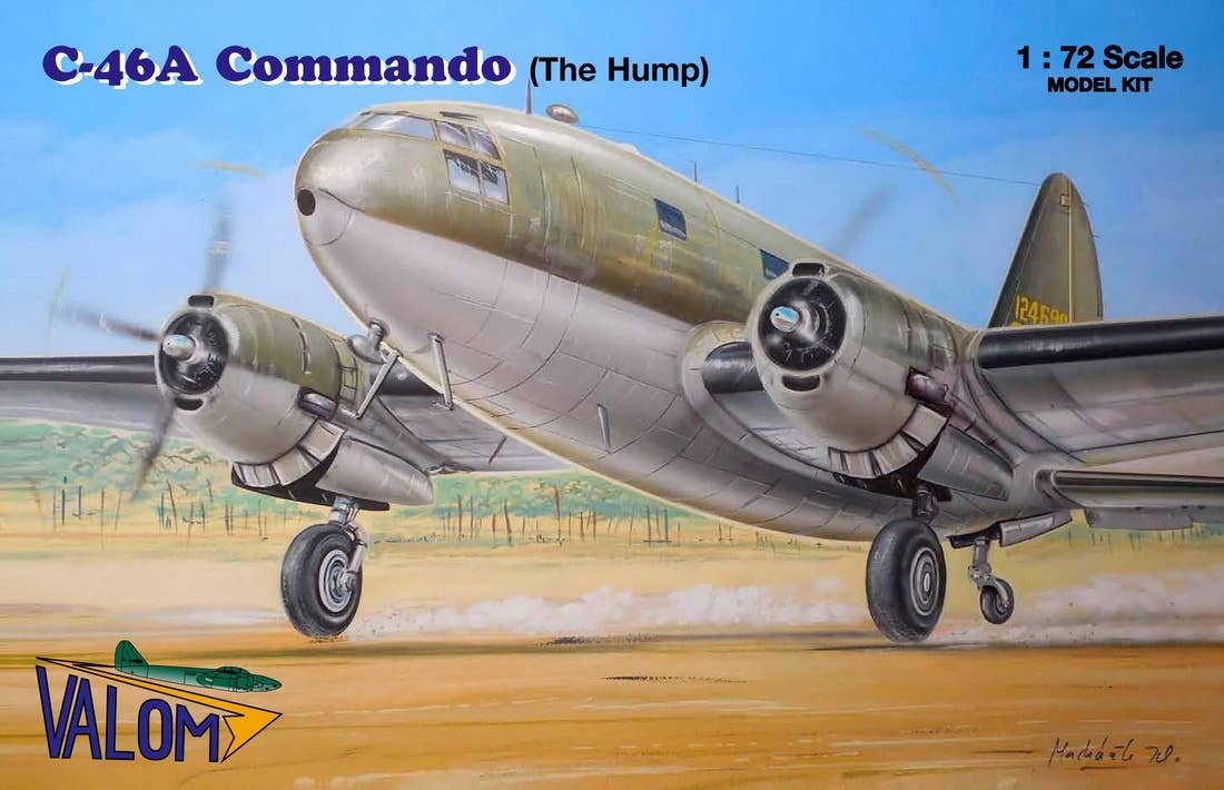 Valom 1/72 Curtiss C-46A Commando (The Hump) | 8594054291450