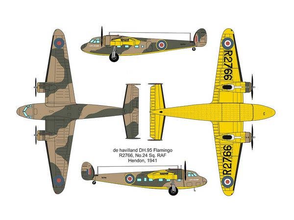 Valom 1/72 deHavilland DH.95 Flamingo (King´s Flight) | 8594054291474