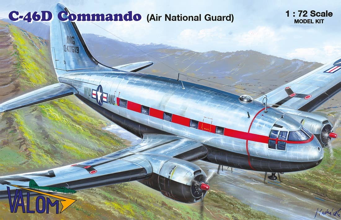 Valom 1/72 Curtiss C-46D Commando (air National Guard) | 8594054291542