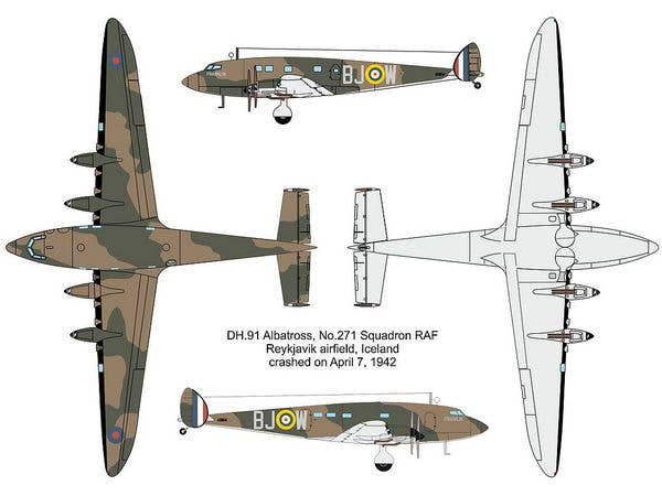 Valom 1/72 DH.91 Albatross (Franklin, Faraday) | 8594054291603