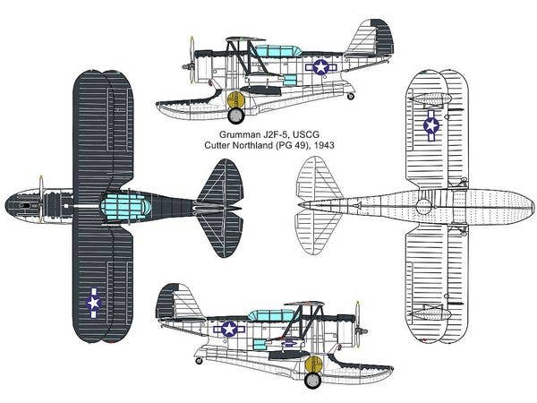 Valom 1/72 Grumman J2F-5 Duck (Coast Guard) | 8594054291634