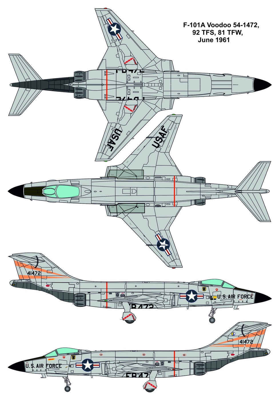 Valom 1/72 F-101A Voodoo