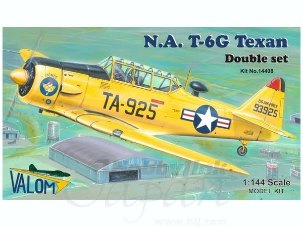 Valom 1/144 N.A.T-6G Texan (Double Set - Yellow Series) | 8594054294482