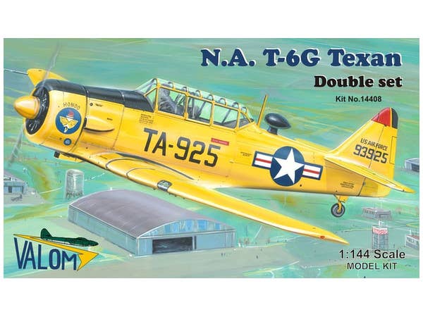 Valom 1/144 N.A.T-6G Texan (Double Set - Yellow Series) | 8594054294482