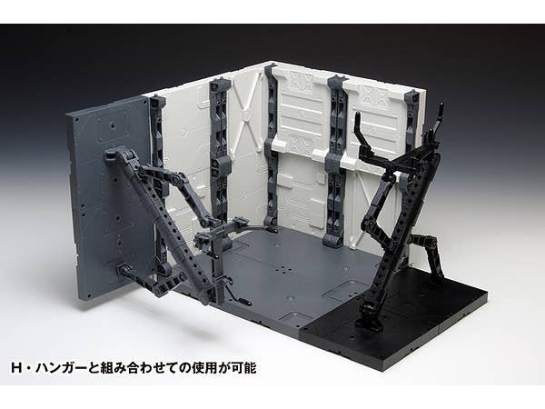 Wave POSING ARM (GRAY) - Display Stand with Versatile Claws for Various Model Subjects | 4943209340231