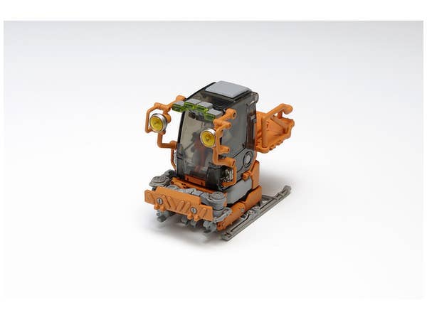 Wave Space Pod Crab-03 Orange/White (3.07 Inch Tall approx) Construction Equipment | 4943209620227
