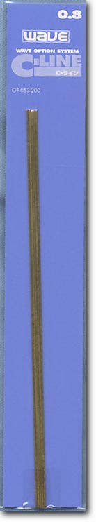 Wave Option System C Line (0.8mm) - Brass Wire 0.8mm | 4943209110537