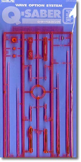Wave Q SABER T-PINK - Model Mecha Sabre Enhancement with Extra Lens Enhancement | 4943209111336