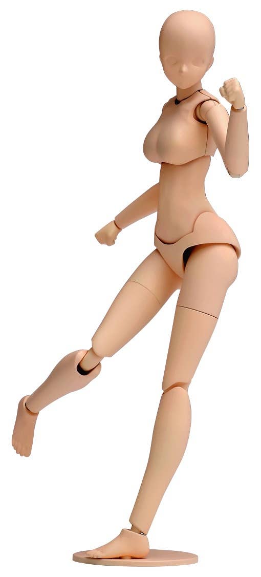 Wave 1/12 Moovable Body DX Light Brown Figure Kit | 4943209280254