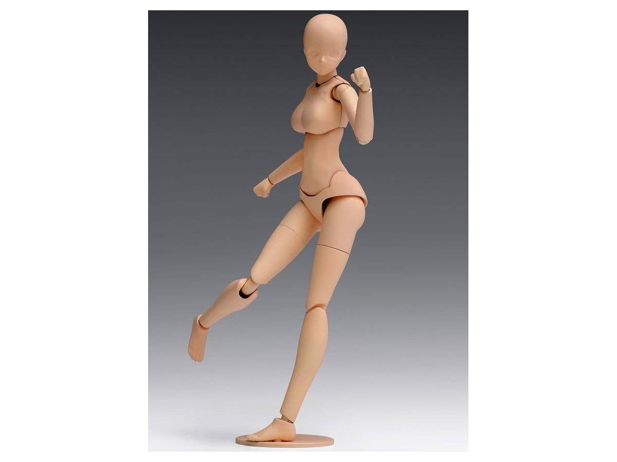Wave 1/12 Moovable Body DX Light Brown Figure Kit | 4943209280254