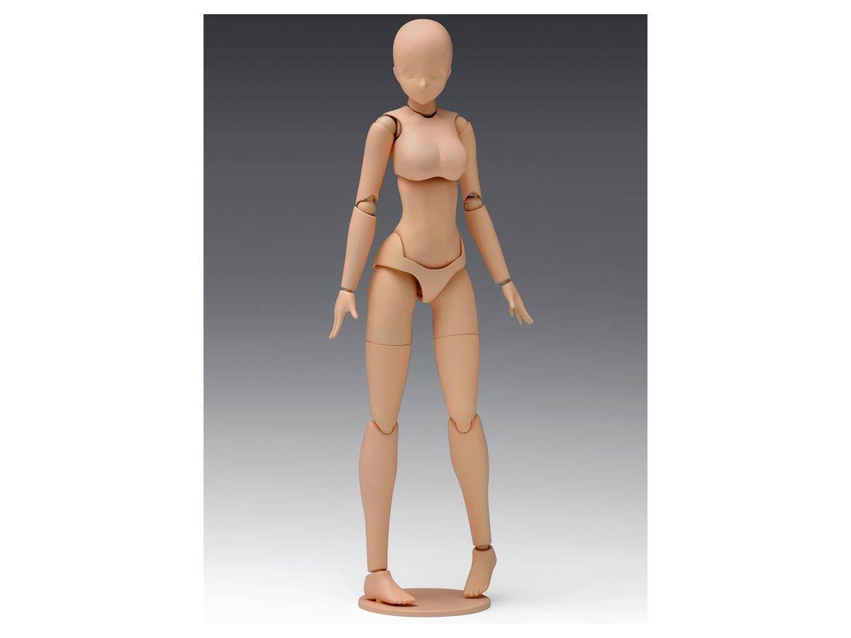 Wave 1/12 Moovable Body DX Light Brown Figure Kit | 4943209280254
