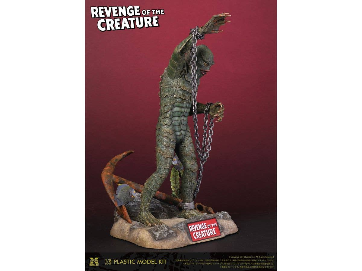 X-PLUS Revenge of the Creature 1/8 Plastic model kit | 4532149021005
