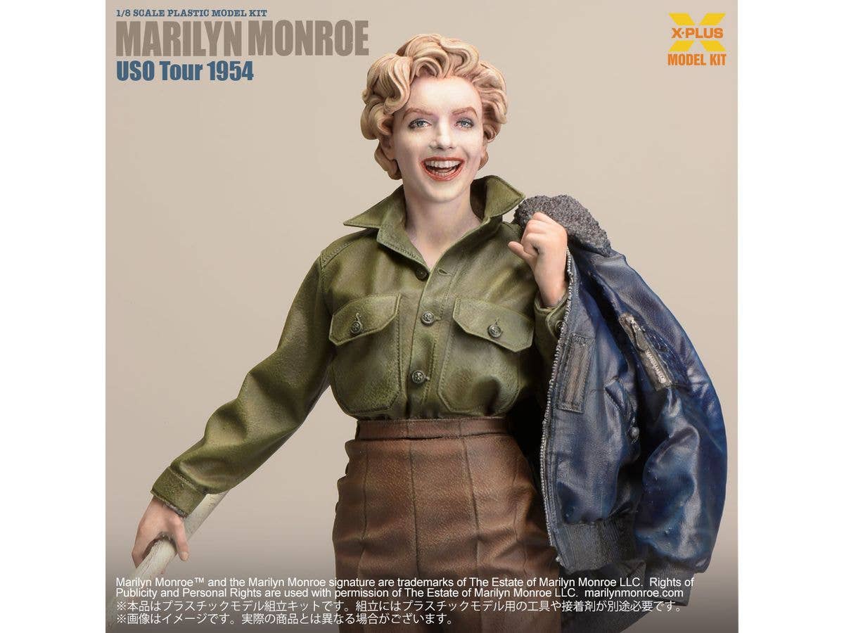X-Plus 1/8 Marilyn Monroe USO Tour 1954 | 4532149022699