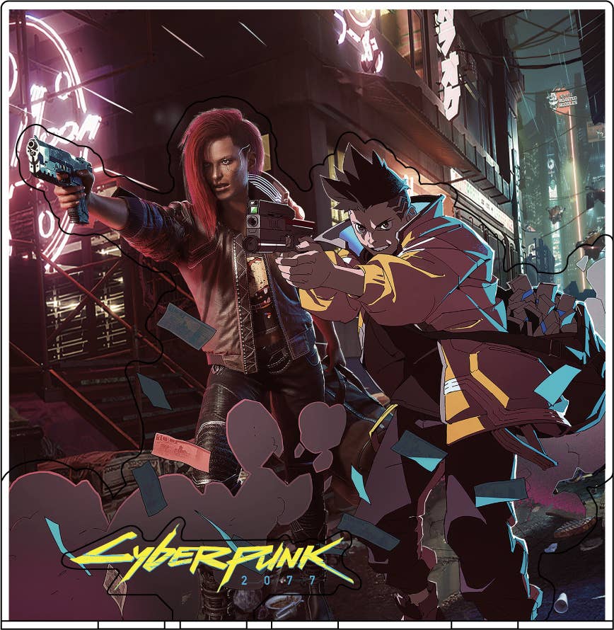 Union Creative Tobisuta Cyberpunk 2077 & Edgerunners (V & DAVID GUNFIGHT) | 4571564400194