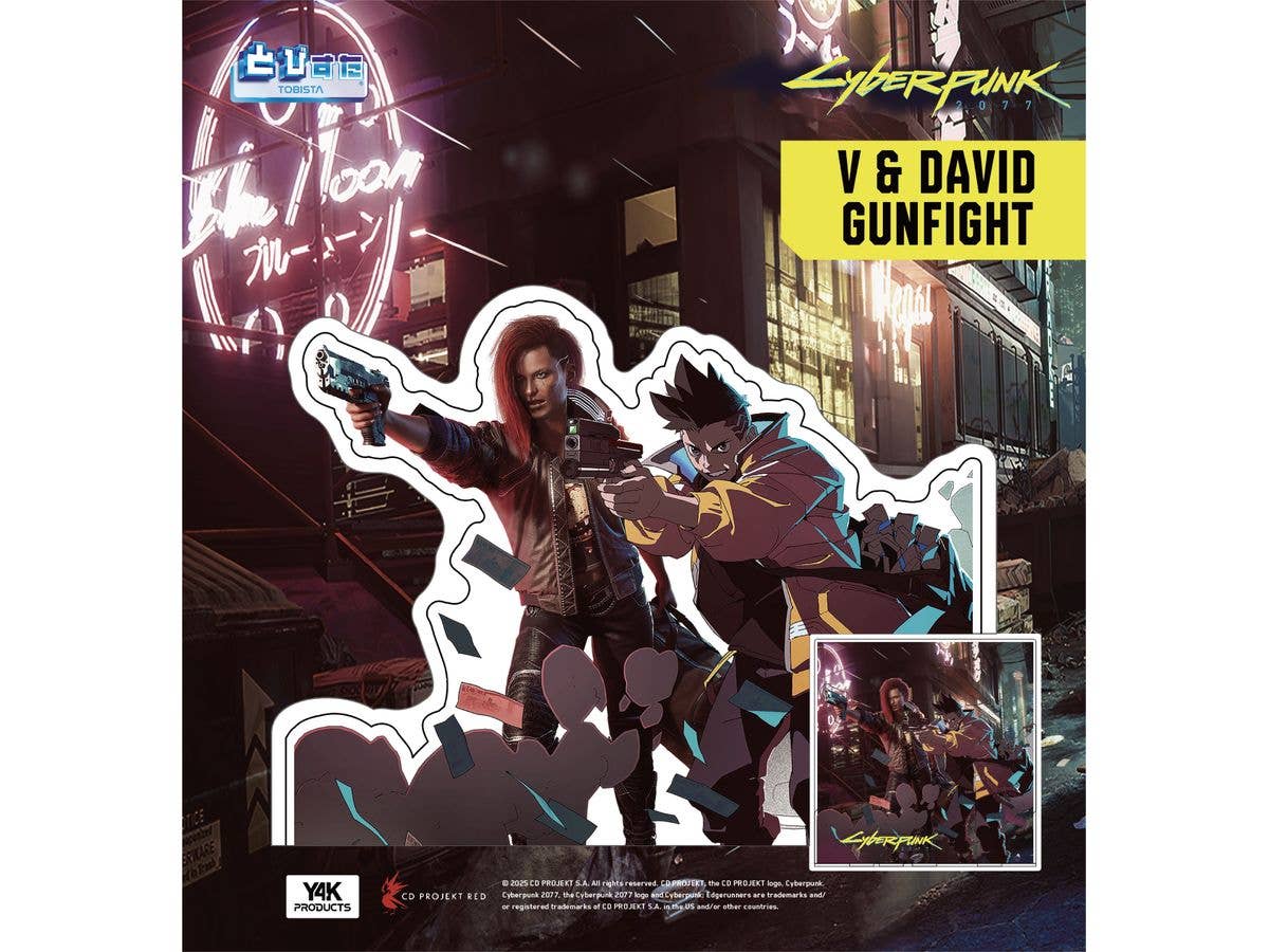 Union Creative Tobisuta Cyberpunk 2077 & Edgerunners (V & DAVID GUNFIGHT) | 4571564400194