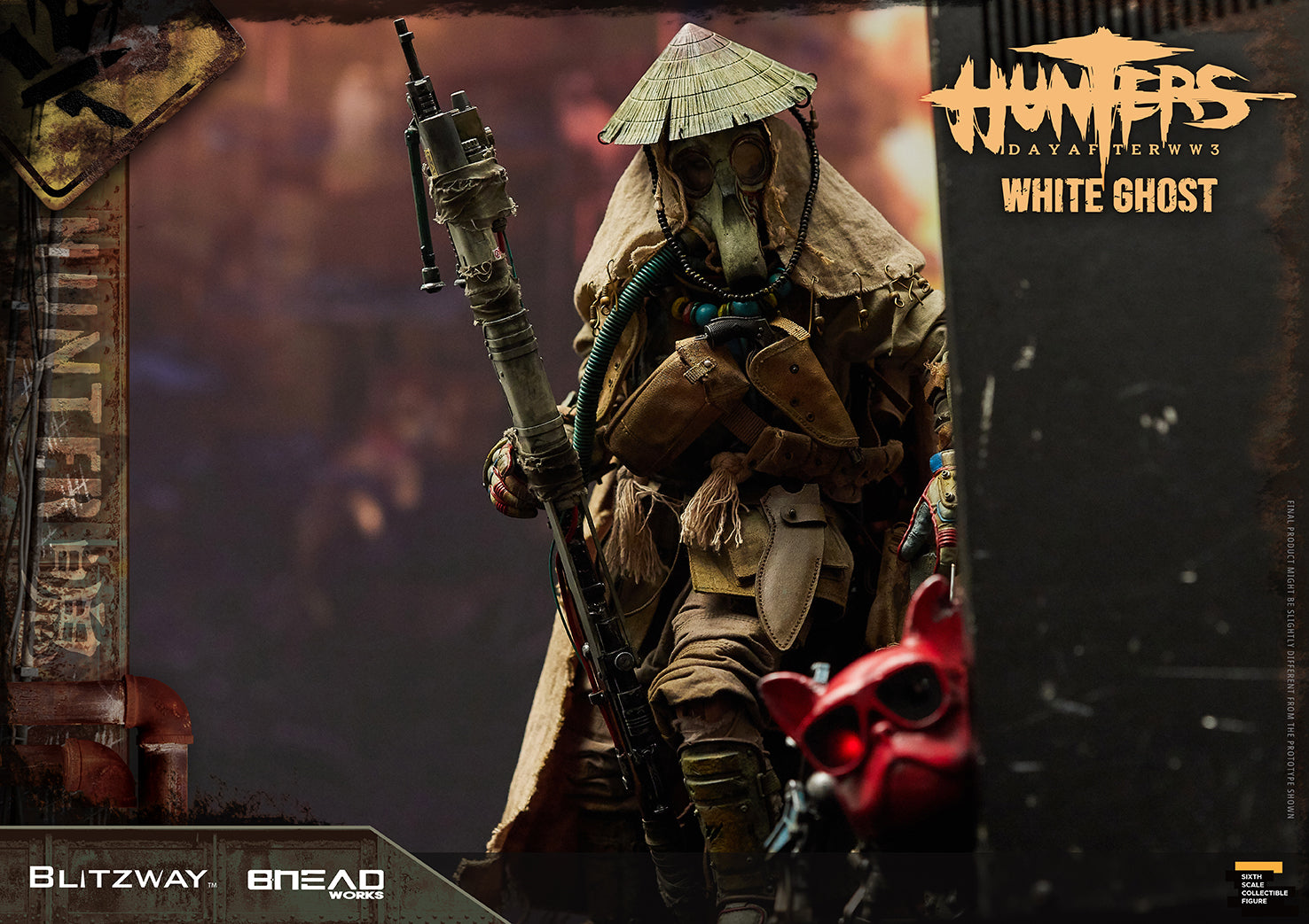 Blitzway 1/6 White Ghost "HUNTERS : Day After WWlll", Action Figure | 8809321479562